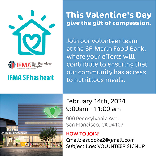 Valentine’s Day Volunteering Event IFMA San Francisco