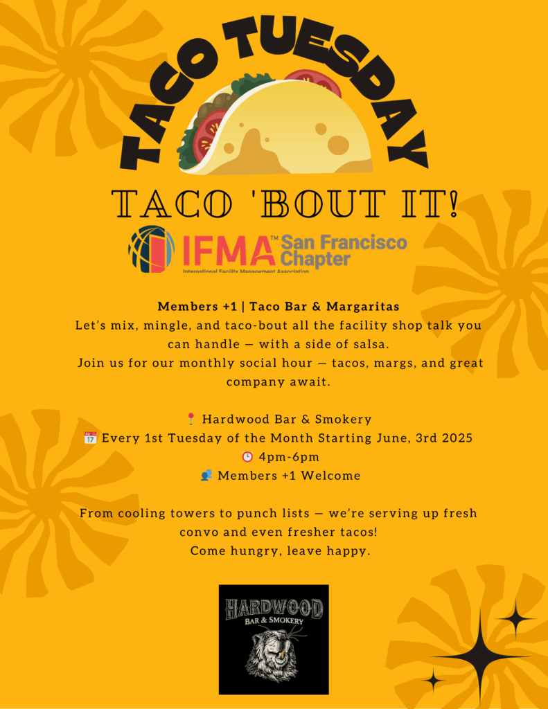 Taco Tuesday Networking Mixer – IFMA SF Monthly Social at Hardwood Bar & Smokery