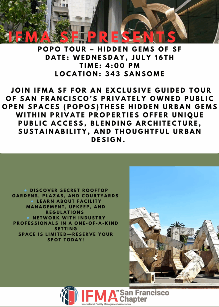 SF Publicly Accessible Open Spaces Guided Tour
