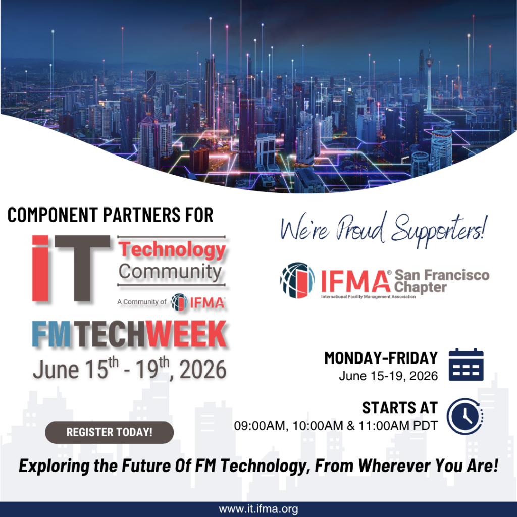 Join us for FM TECH WEEK 2026 June 15-19, a premier virtual event showcasing the latest innovations in Facility Management Technology.